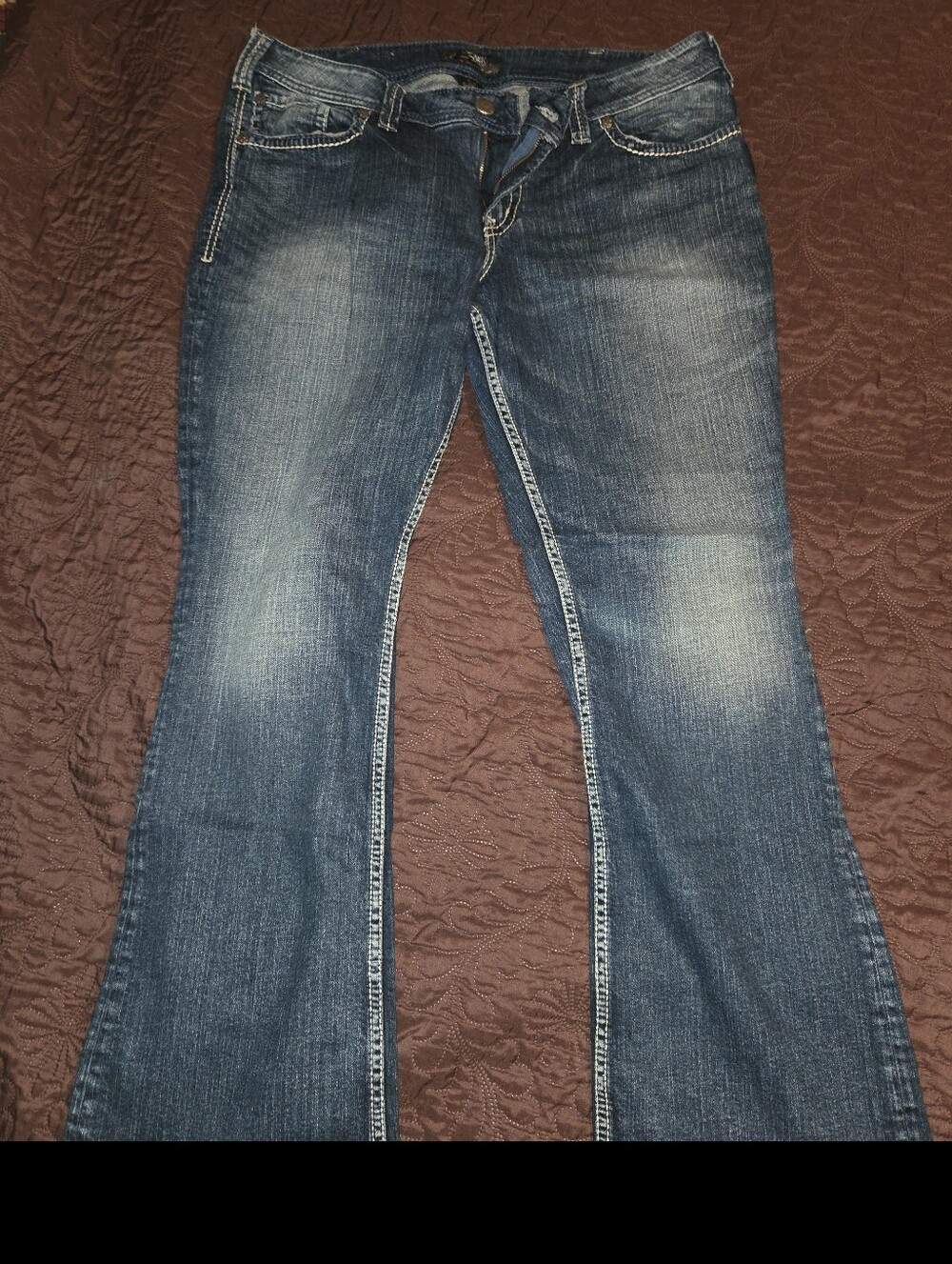 Silver Jeans Women's Blue Boot Cut Jeans